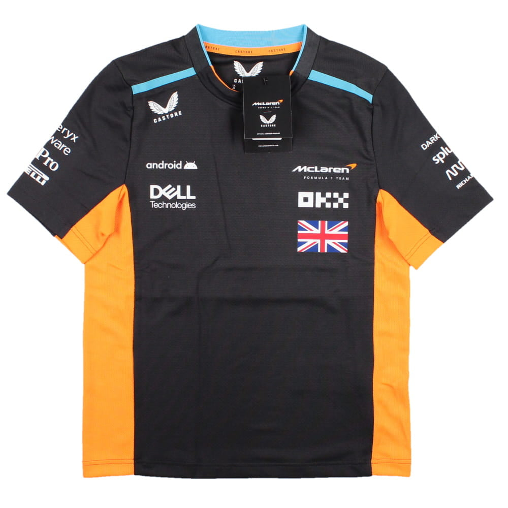 2023 McLaren Lando Norris Replica Set Up T-Shirt (Phantom) - Kids_0
