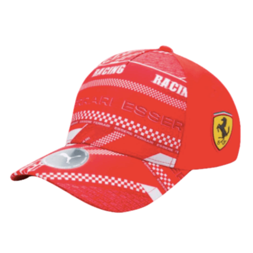 2023 Scuderia Ferrari Graphic Cap - Unisex (Red)_0