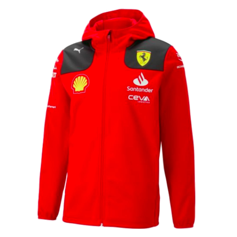 2023 Ferrari Team Softshell Jacket (Red)_0