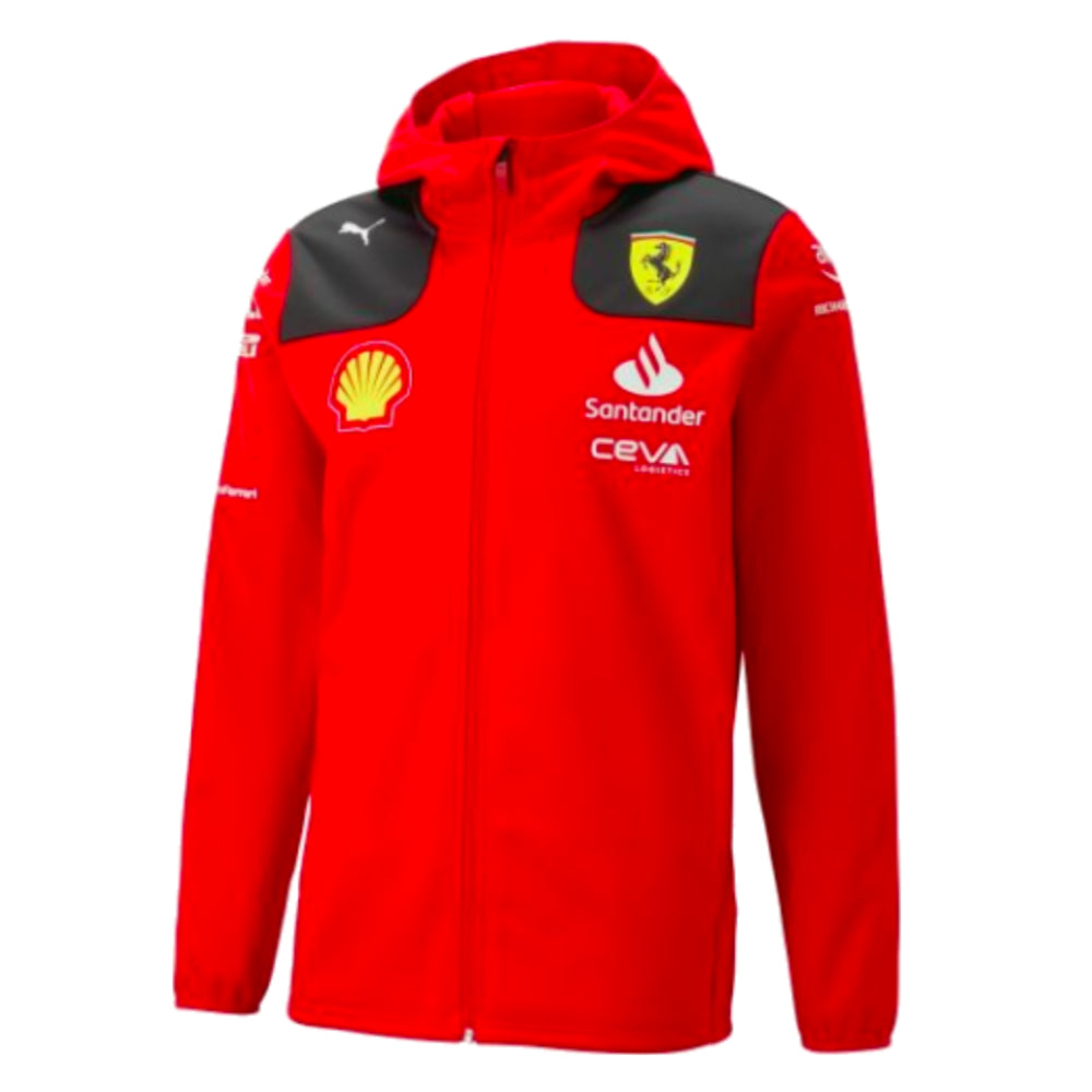 Chaqueta softshell réplica del equipo Scuderia Ferrari 2023 PUMA Chaqueta softshell réplica del equipo Scuderia Ferrari 2023 PUMA