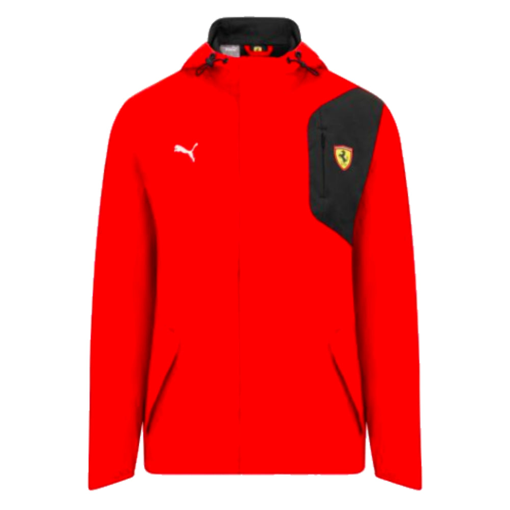 2023 Ferrari Fanwear Rain Jacket (Red)_0