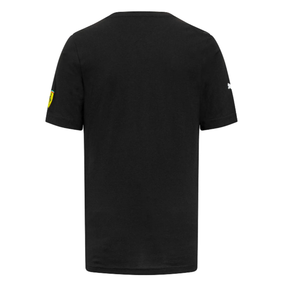 2023 Ferrari Carlos Sainz #55 Driver T-Shirt (Black)_1