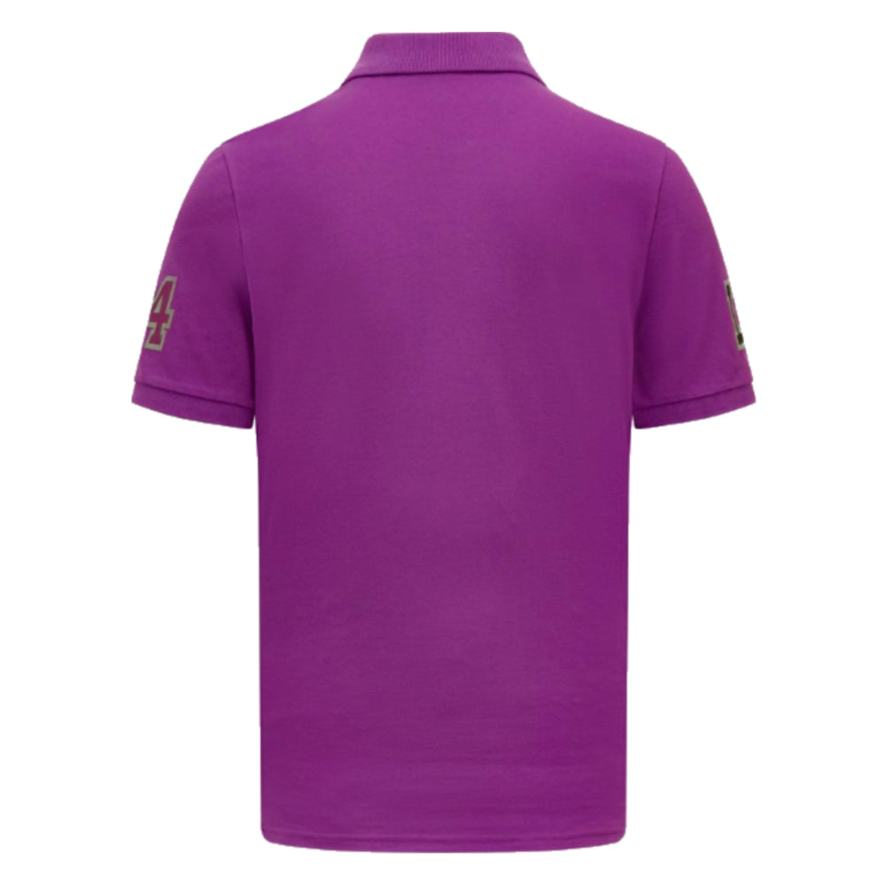 2023 Mercedes Lewis Hamilton Polo Shirt (Purple)_1