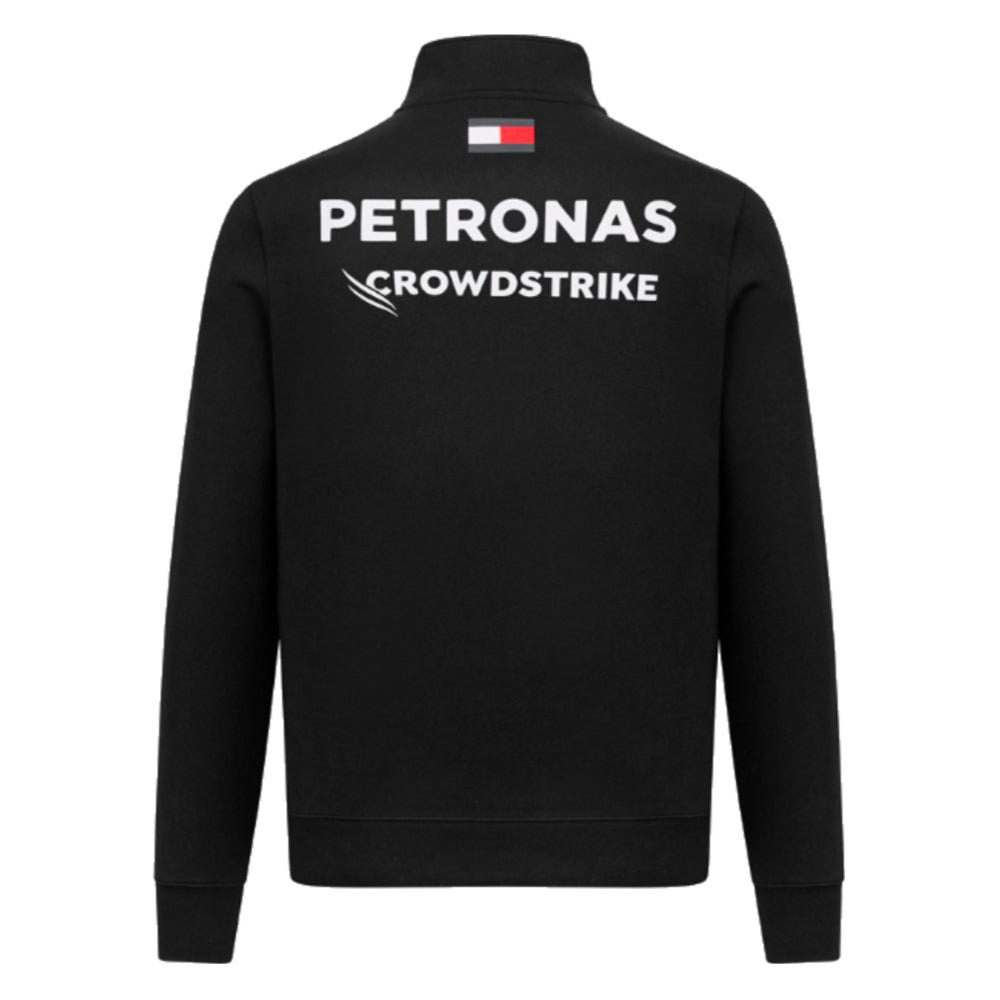 2023 Mercedes Team Half Zip Sweat (Black)_1