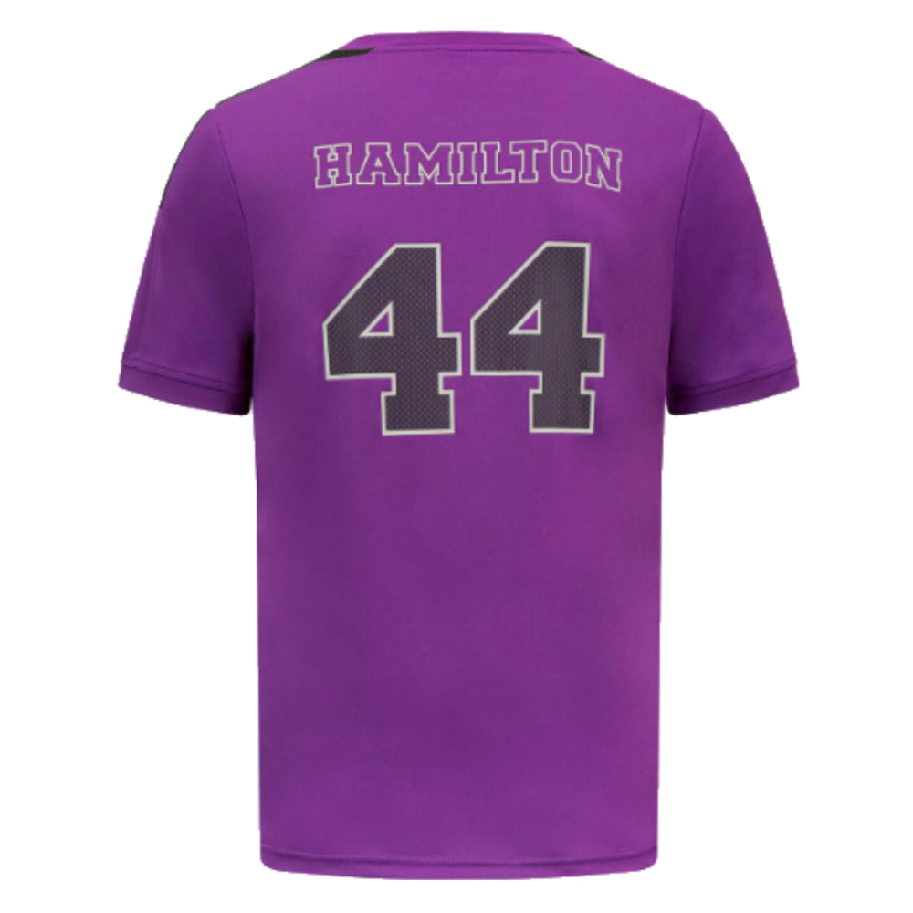 2023 Mercedes Lewis Hamilton Sports Tee (Purple)_1