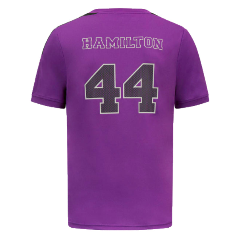 2023 Mercedes Lewis Hamilton Sports Tee (Purple)_1
