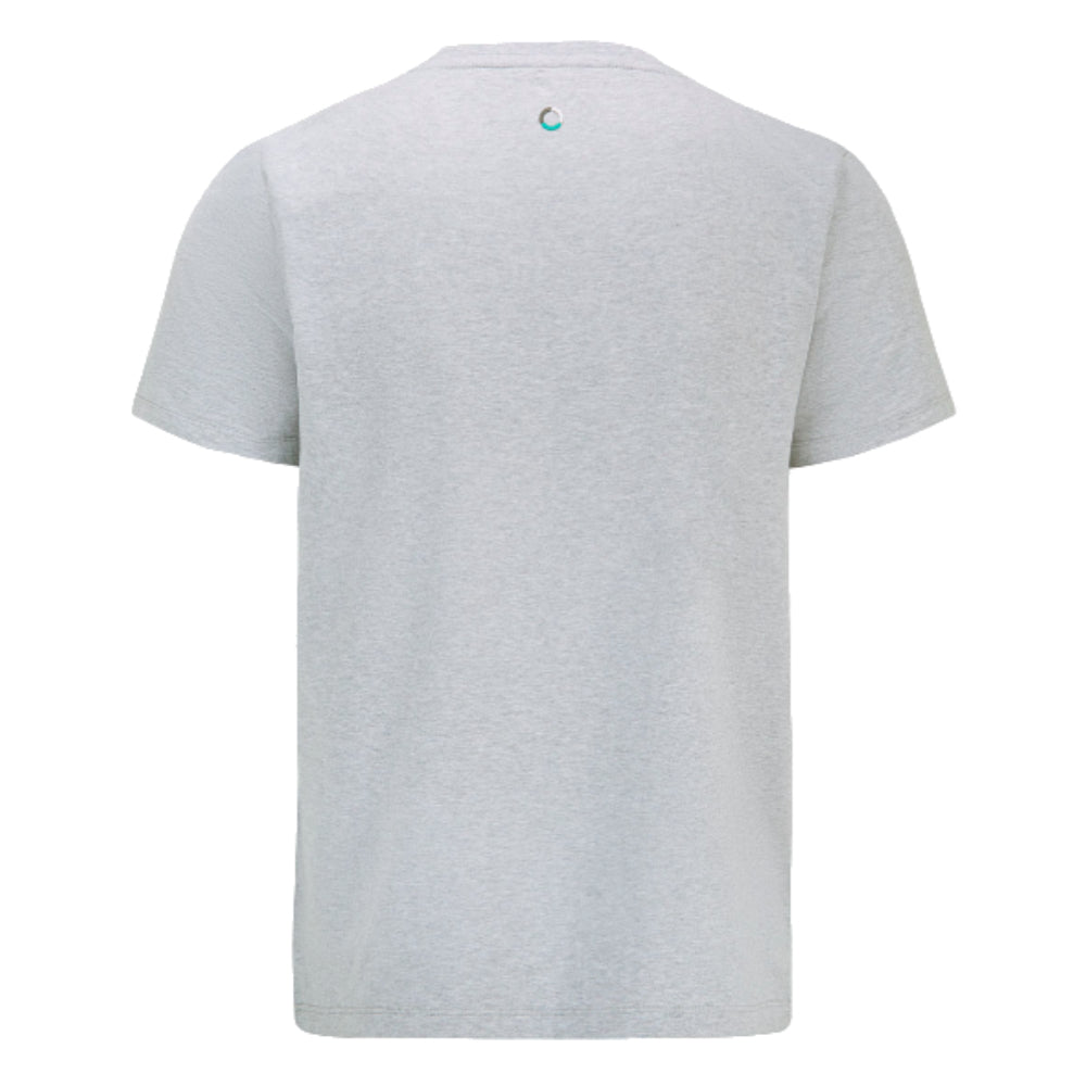 2023 Mercedes AMG Petronas Large Logo Tee (Grey)_1