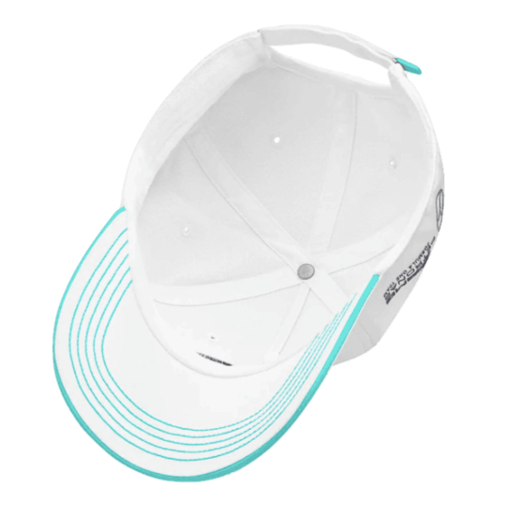 2023 Mercedes Team Baseball Cap (White)_2