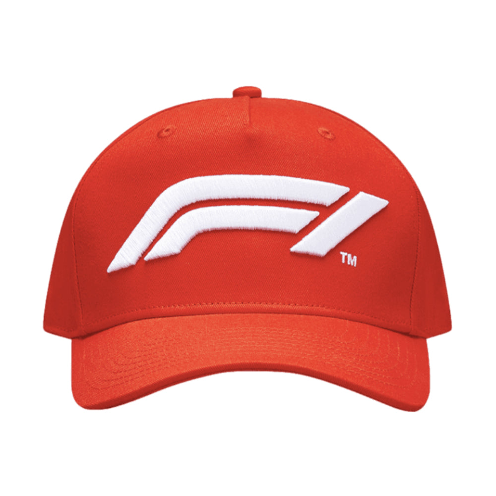 2023 F1 Formula 1 Large Logo Baseball Cap (Red)_0