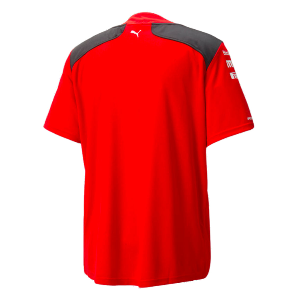 2023 Scuderia Ferrari Replica Baseball Jersey (Red)_1