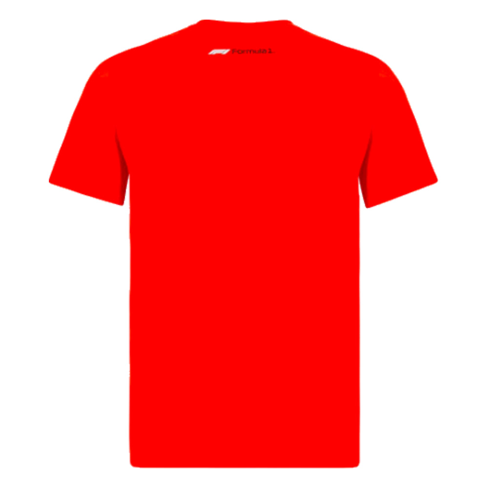 2023 F1 Formula 1 Kids Logo Tee (Red)_1