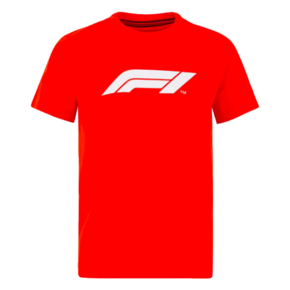2023 F1 Formula 1 Kids Logo Tee (Red)_0