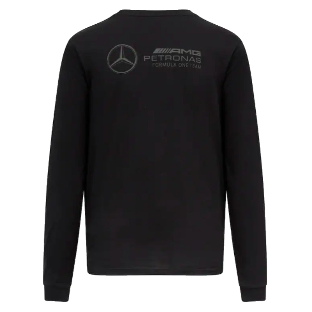 2023 Mercedes AMG Petronas Long Sleeve Tee (Black)_1
