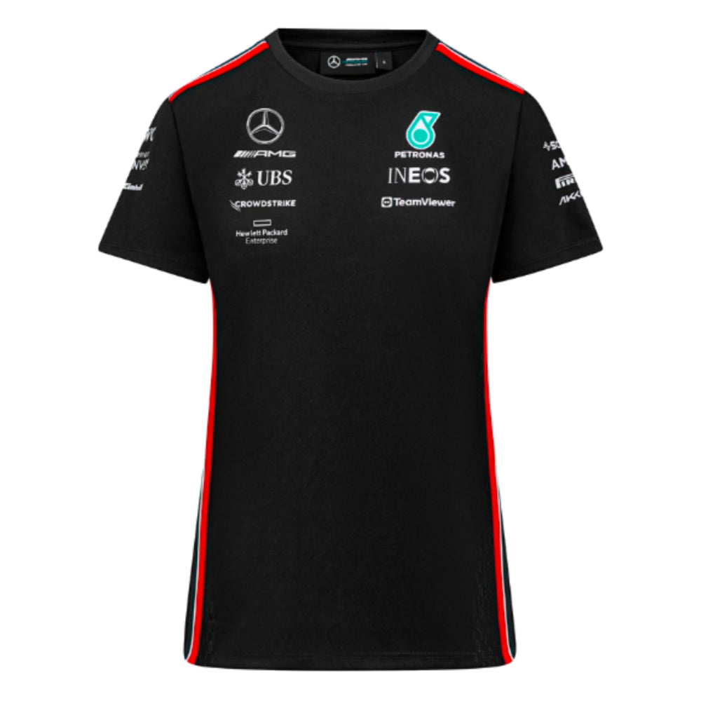 2023 Mercedes-AMG Team Driver Tee (Black) - Ladies_0