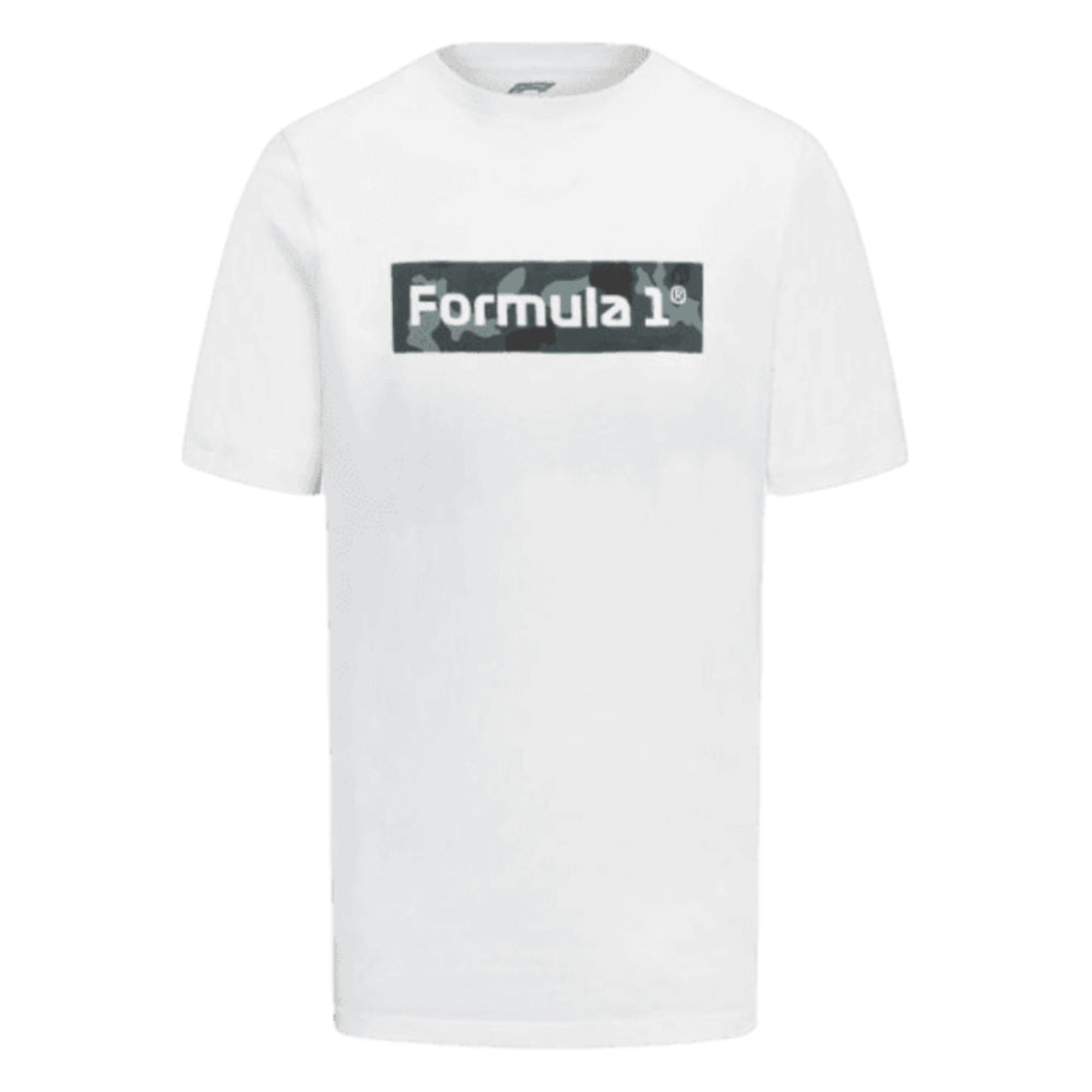 2023 F1 Formula 1 Camo Tee (White)_0