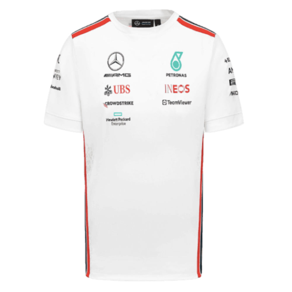 2023 Mercedes AMG Petronas Driver Tee (White)_0
