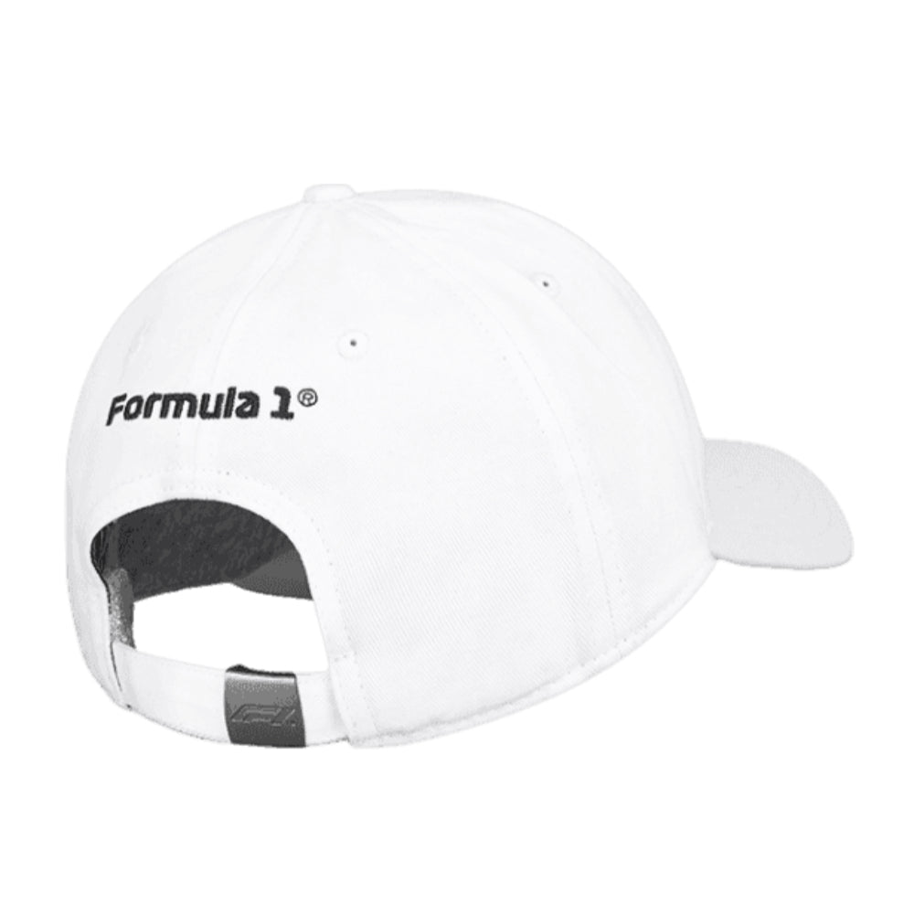 2023 F1 Formula 1 Large Logo Baseball Cap (White)_1