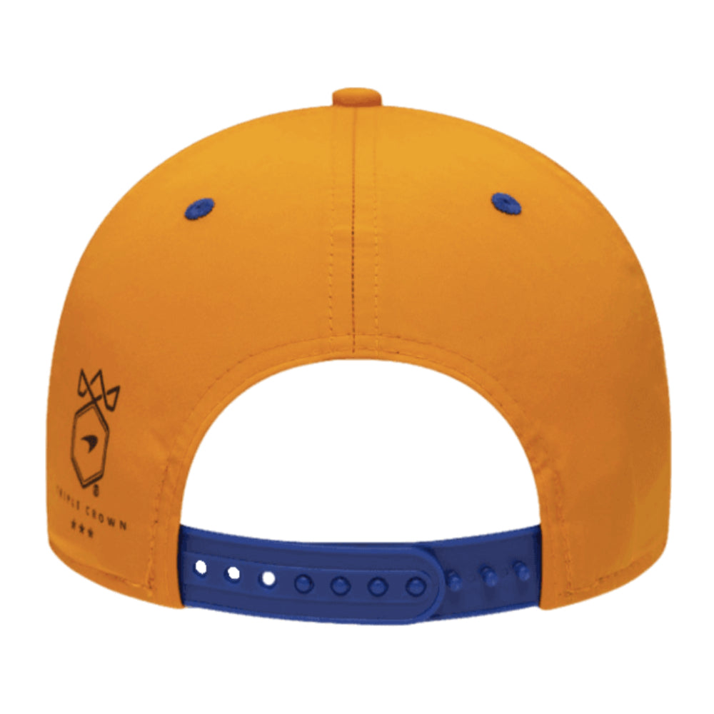 McLaren Racing Triple Crown Stripe 9FORTY Cap (Orange)_2