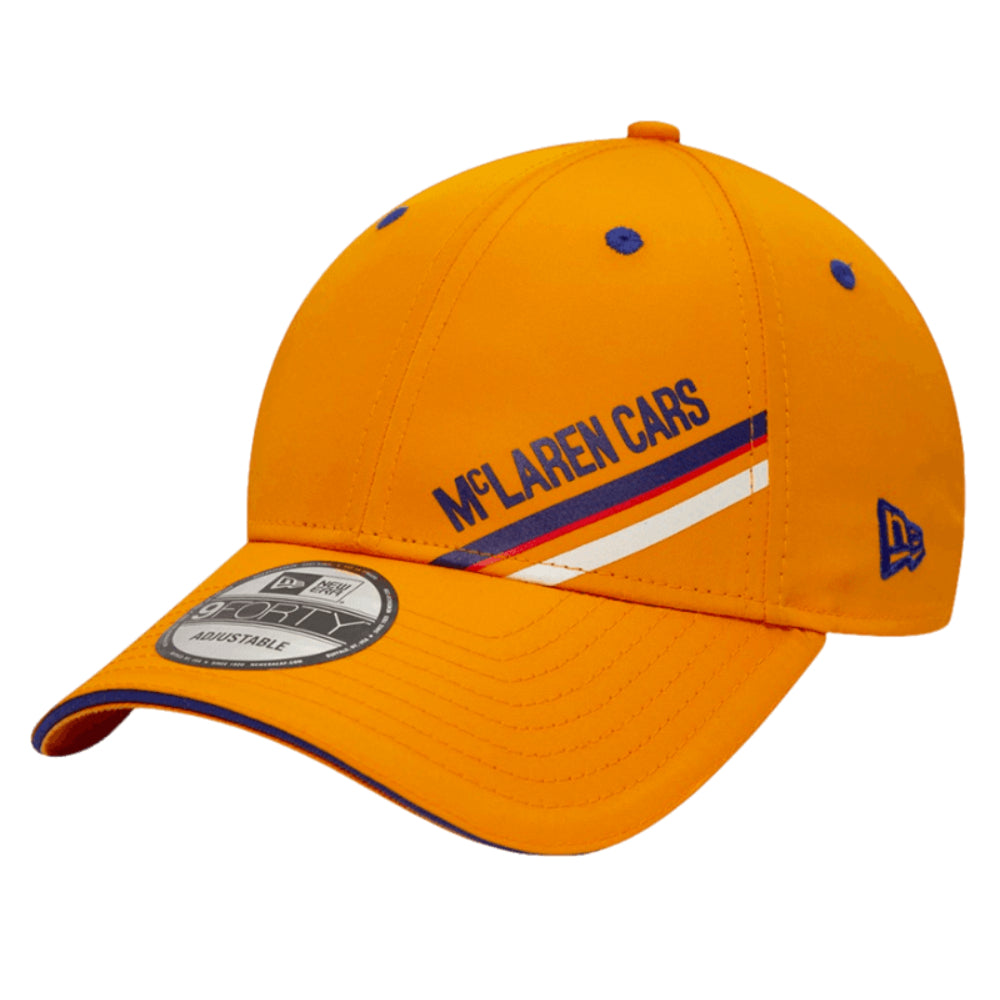 McLaren Racing Triple Crown Stripe 9FORTY Cap (Orange)_0