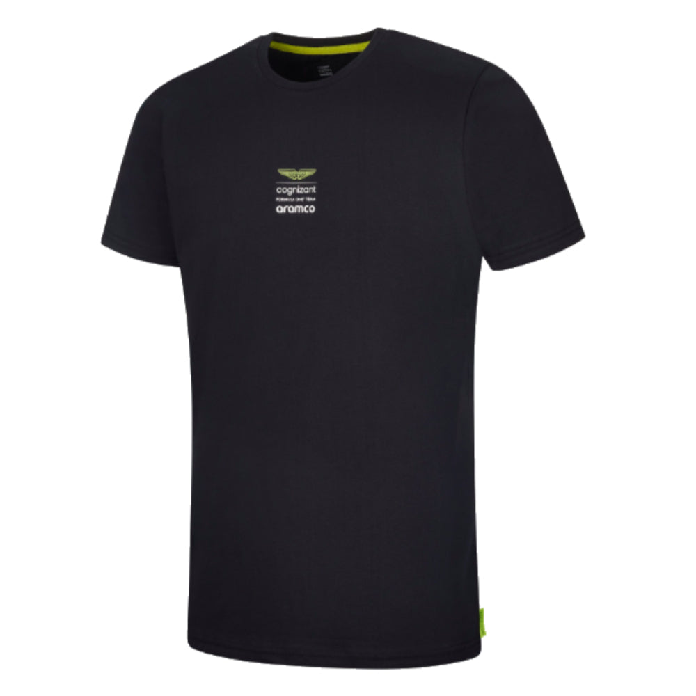 2023 Aston Martin Lifestyle Logo Tee (Black)_0