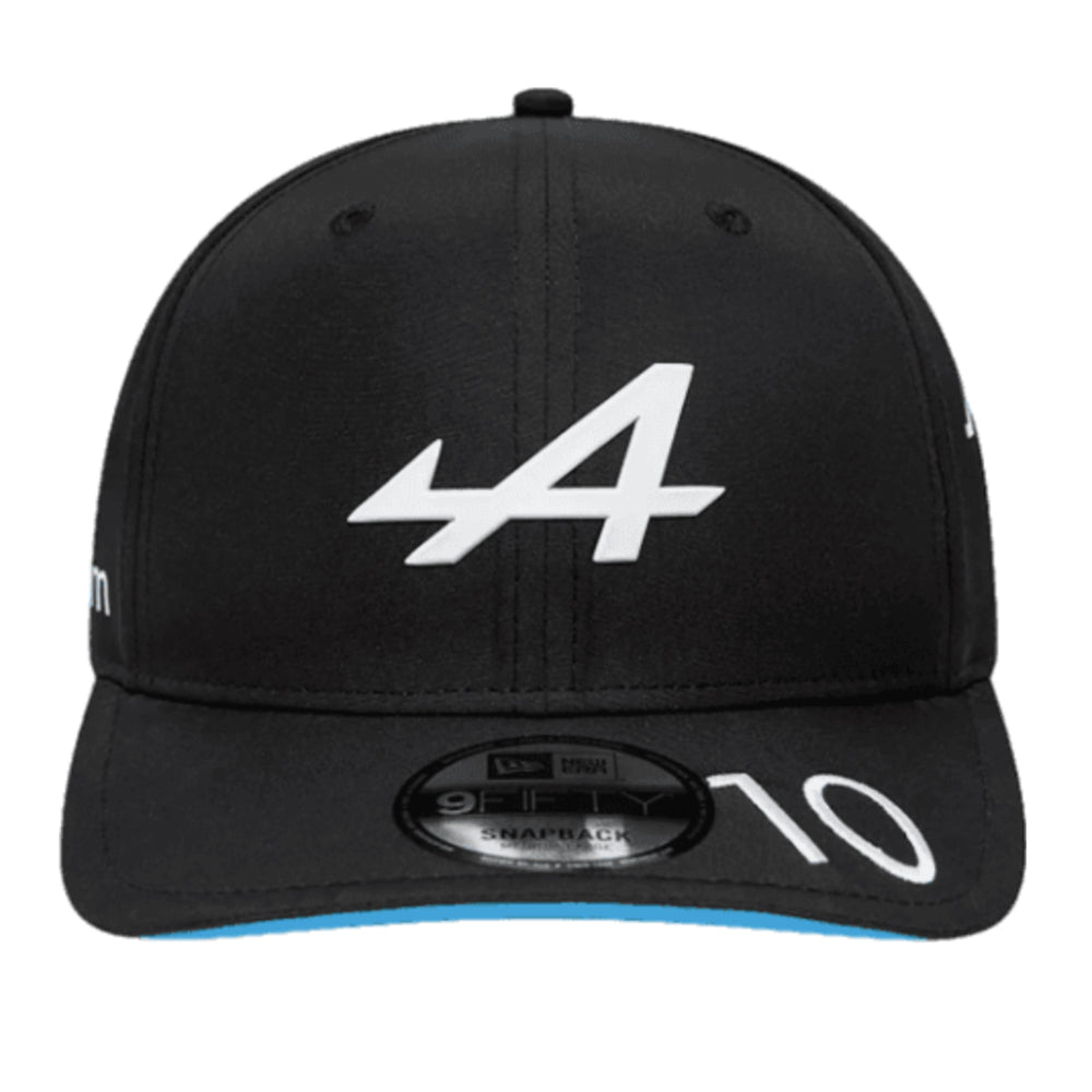 Alpine Pierre Gasly Black 9FIFTY Snapback Cap (Black)_0