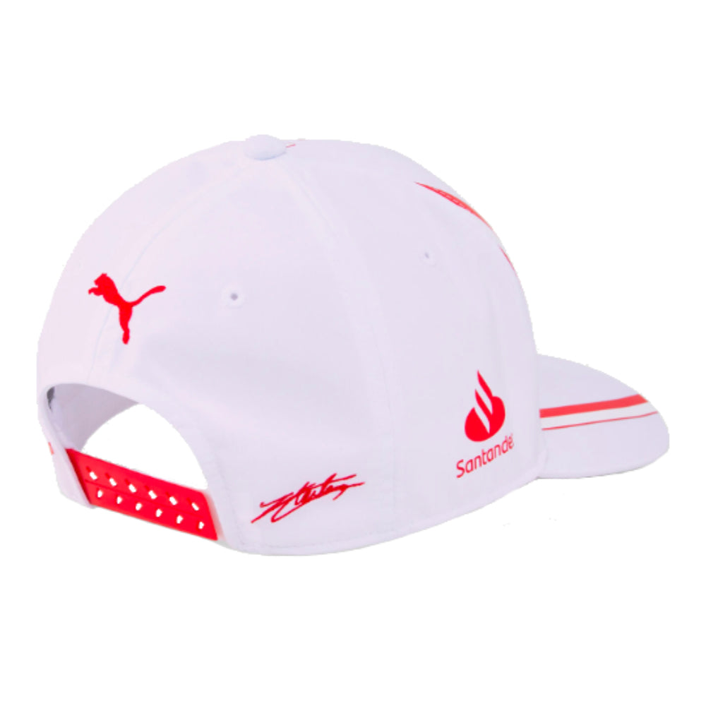 2023 Ferrari Charles Leclerc Monaco Cap (White)_1