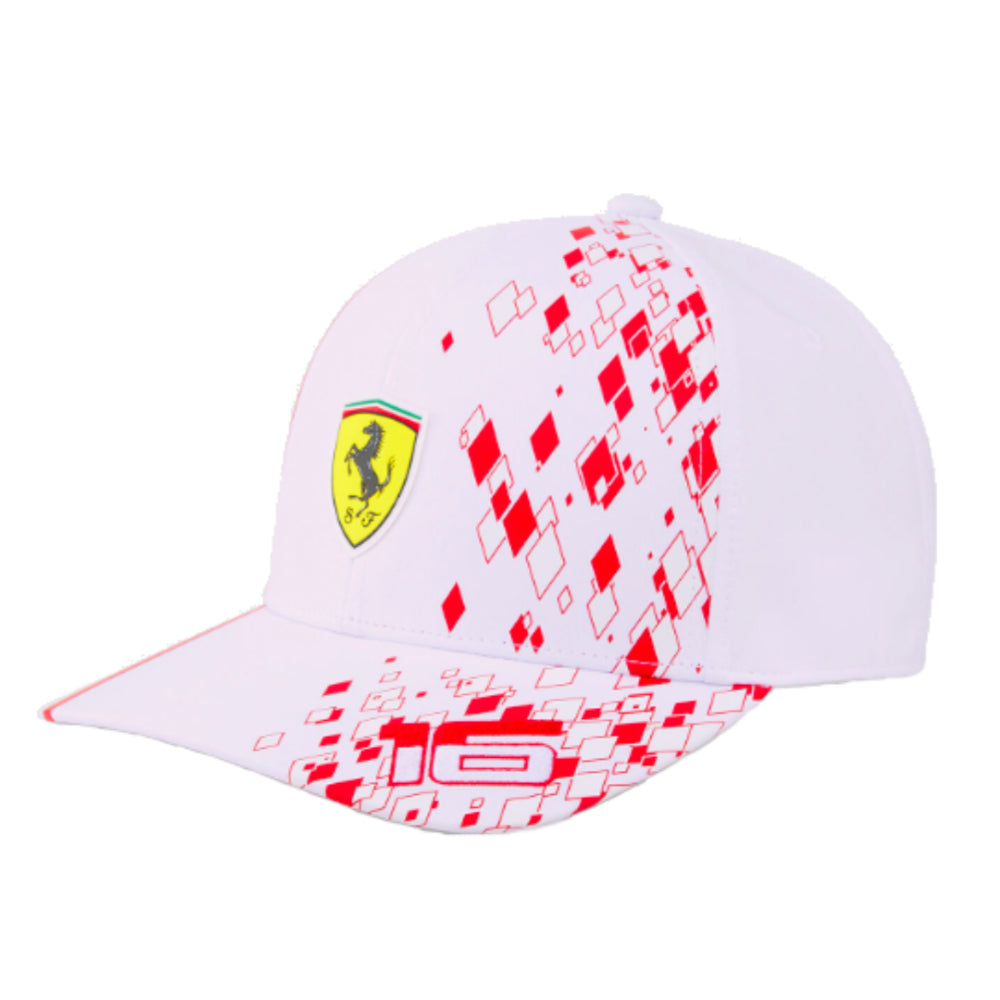2023 Ferrari Charles Leclerc Monaco Cap (White)_0