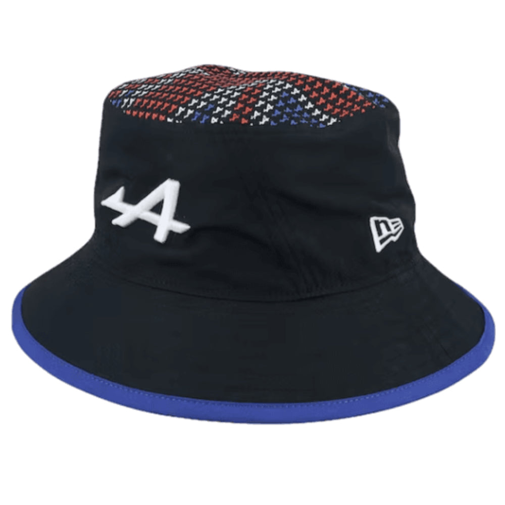 2023 Alpine Silverstone Bucket Hat (Black)_0