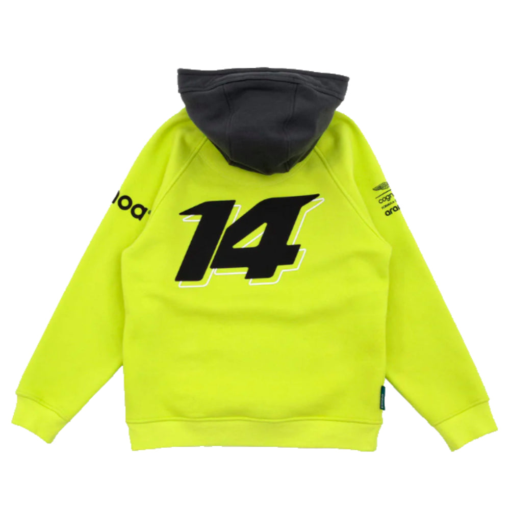 2023 Aston Martin Lifestyle Alonso Hoody (Lime Green)_1