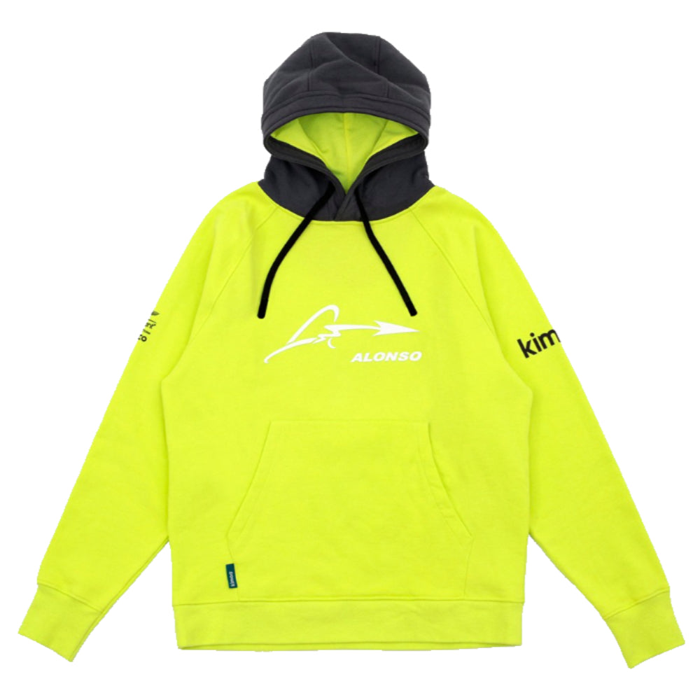 2023 Aston Martin Lifestyle Alonso Hoody (Lime Green)_0