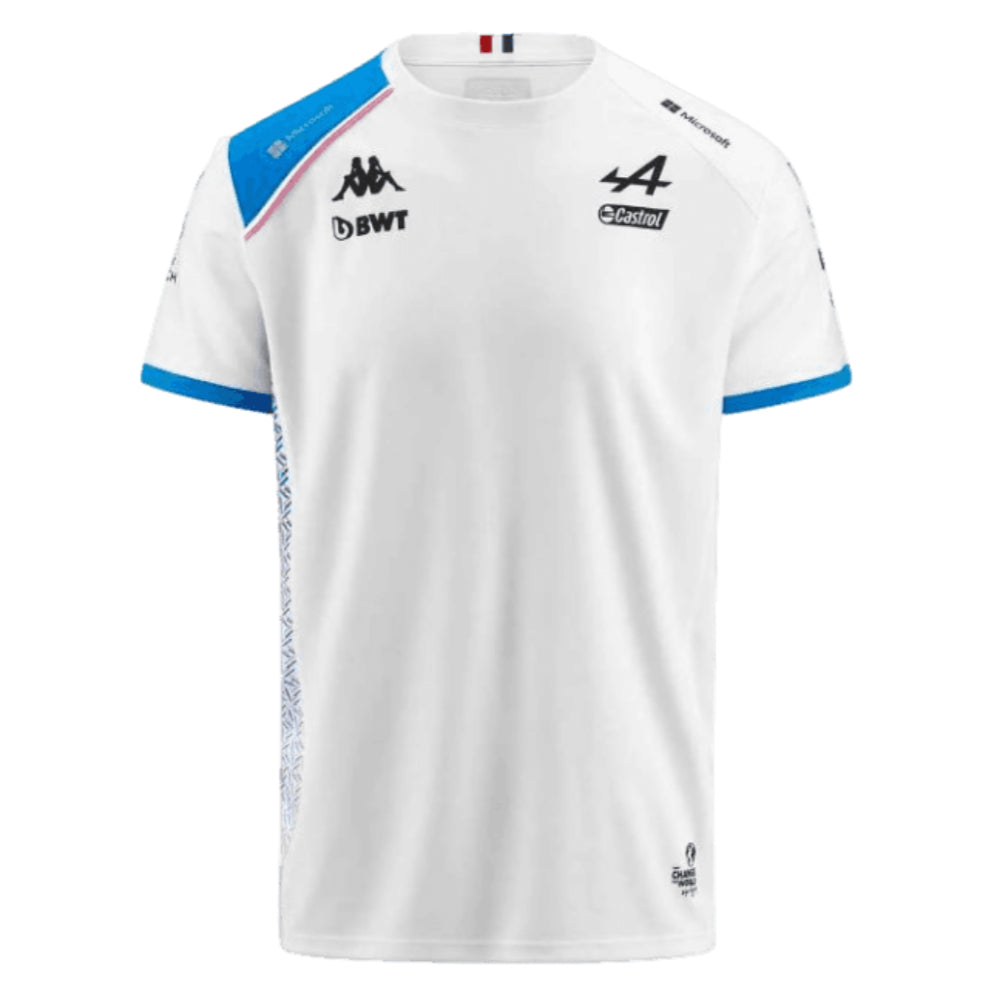 2023 Alpine Team Pierre Gasly T-Shirt (White)_0