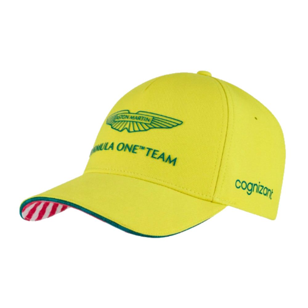 2023 Aston Martin Vegas Baseball Cap (Lime Green)_3