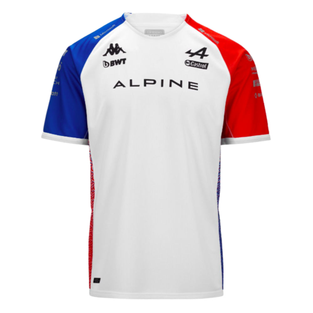 2023 Alpine French National Tee (White)_0