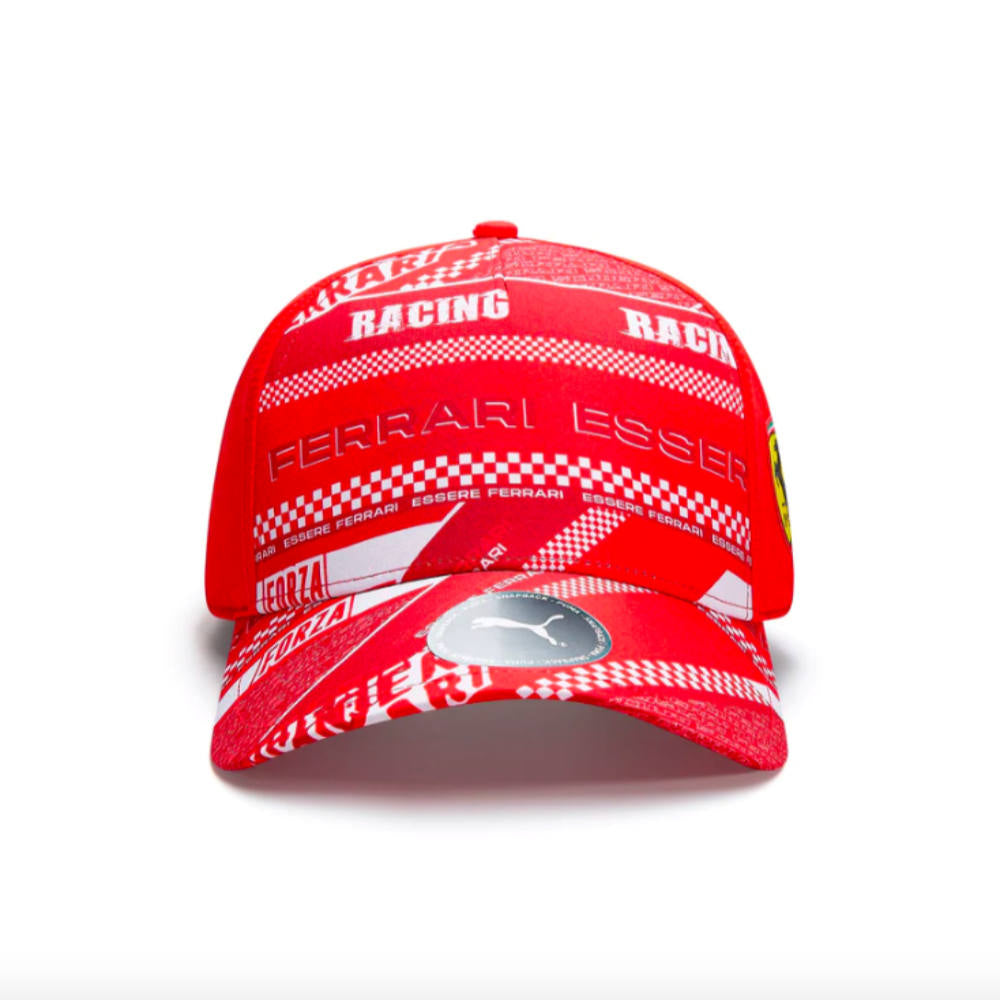 2023 Ferrari Graphic Cap Unisex (Red)_0