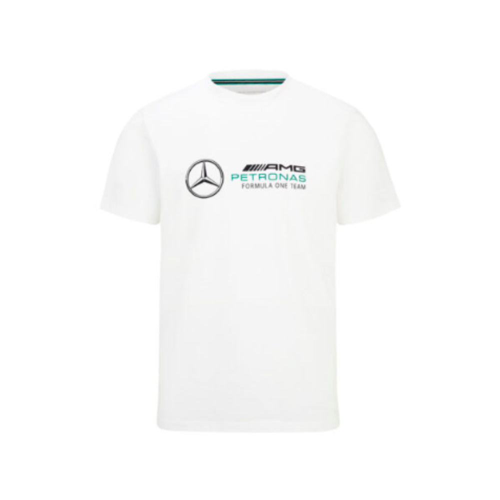 2022 Mercedes AMG Petronas Large Logo Tee (White)_0