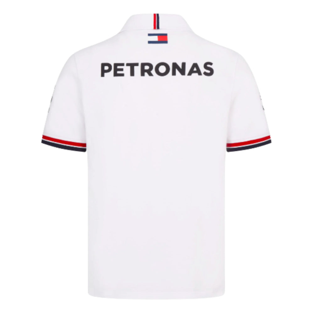 2022 Mercedes Team Polo Shirt (White)_1