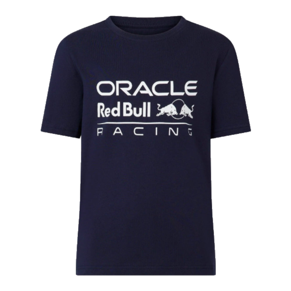 2024 Red Bull Racing Large Front Logo T-Shirt (Night Sky) - Kids_0