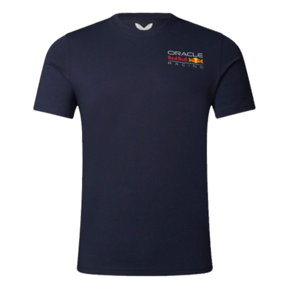 2024 Red Bull Racing Core Tee Full Colour Logo Tee (Night Sky)_0