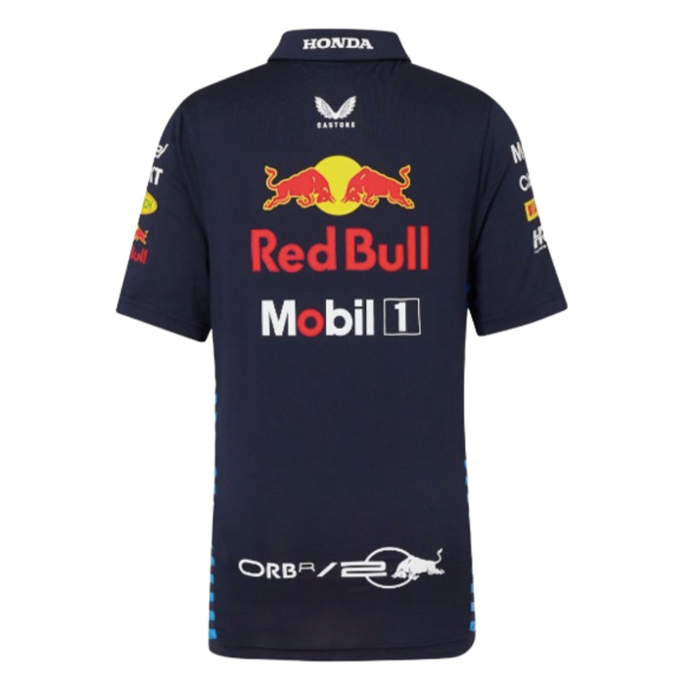 2024 Red Bull Racing Team Polo Shirt (Night Sky) - Kids_1