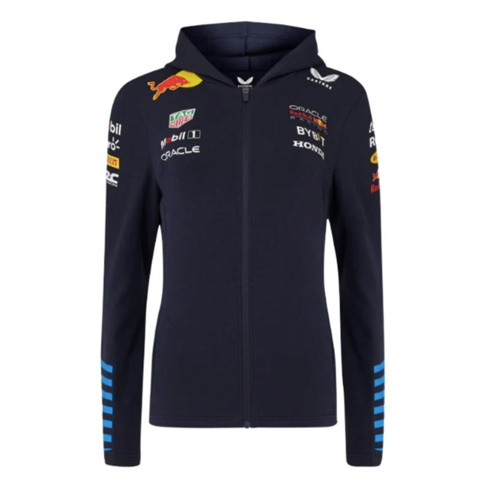 2024 Red Bull Racing Team Full Zip Hoodie (Night Sky) - Womens_0