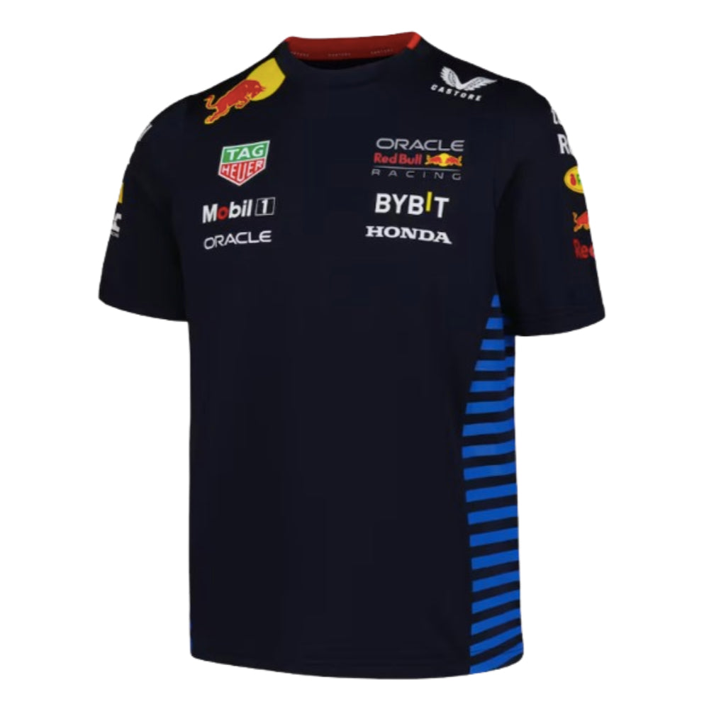 2024 Red Bull Racing Set Up T-Shirt (Night Sky) - Kids_0