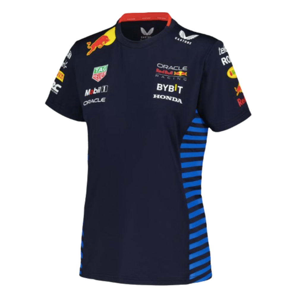 2024 Red Bull Racing Set Up T-Shirt (Night Sky) - Womens_0