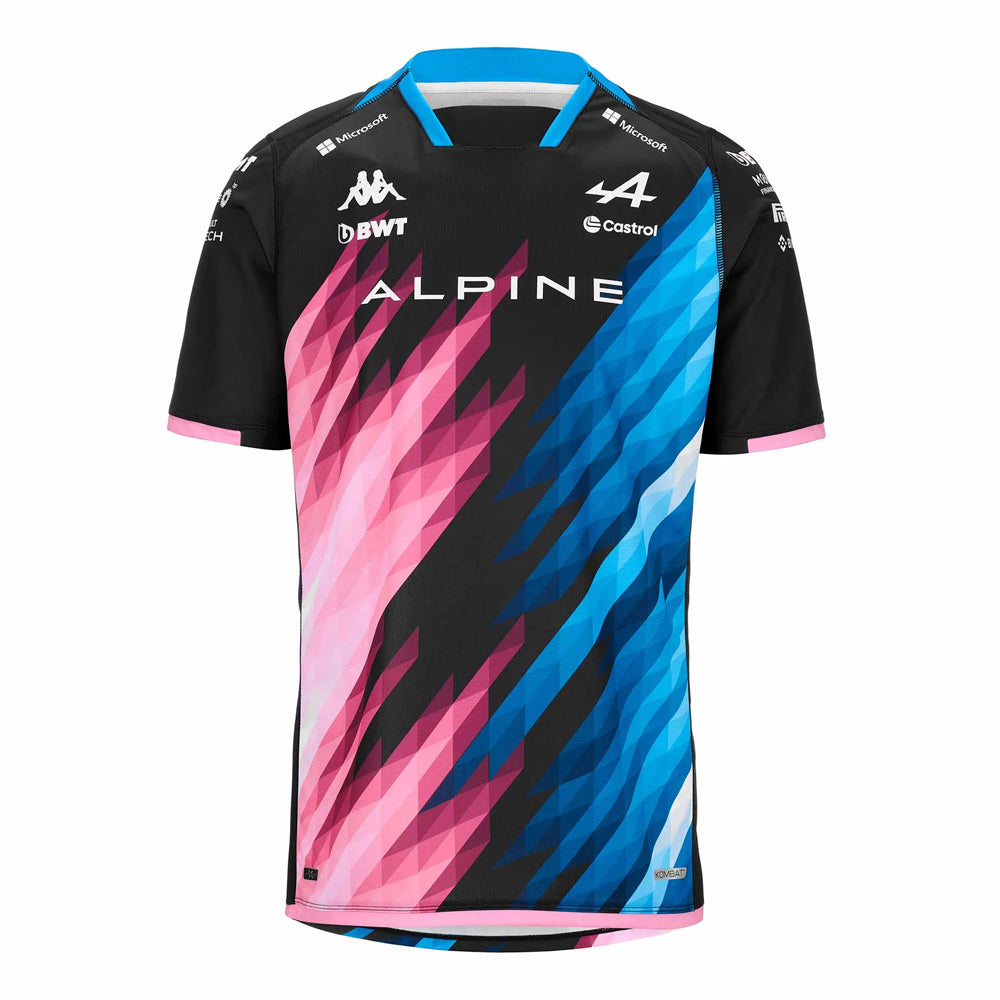 2024 Alpine Team Pierre Gasly Driver T-Shirt (Black)_1